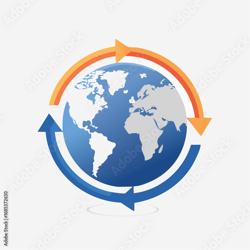Global Connectivity Concept Illustration