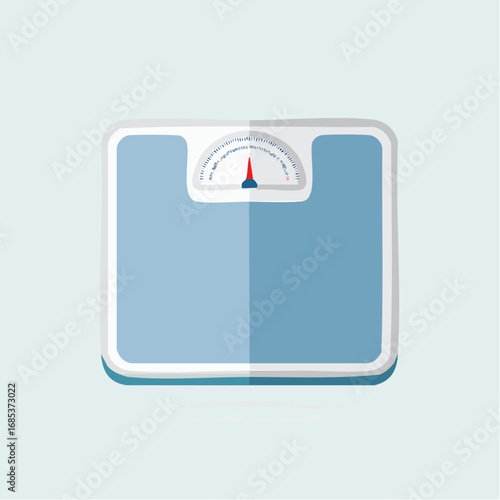 Flat Style Digital Bathroom Scale