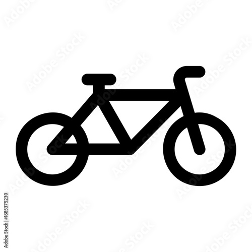 bike glyph icon