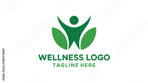 Wellness Logo Design Vector