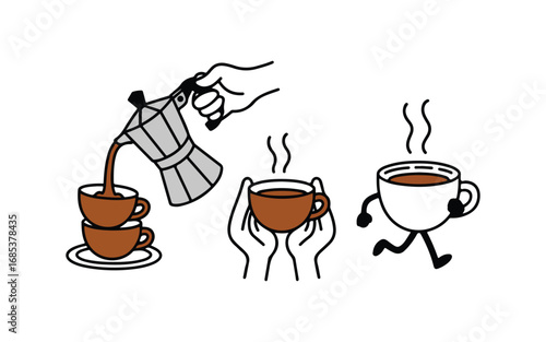 coffee cup and coffee