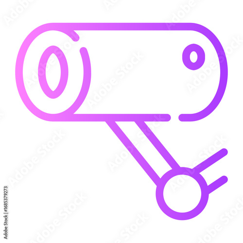 cctv gradient icon