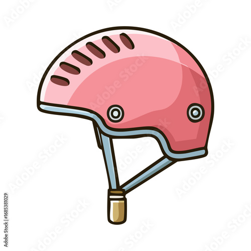 football helmet isolated on white