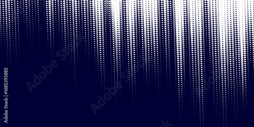 Abstract halftone wave dots background. Futuristic twisted grunge pattern, dots, circles. Vector modern optical pop art texture for posters, business cards and etc