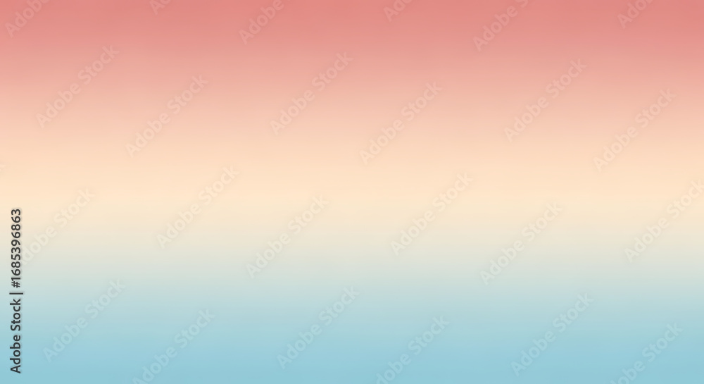Naklejka premium Smooth Pastel Pink, Yellow, and Blue Gradient Background