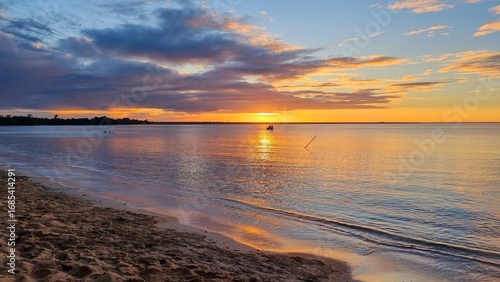 Sonnenuntergang am Meer