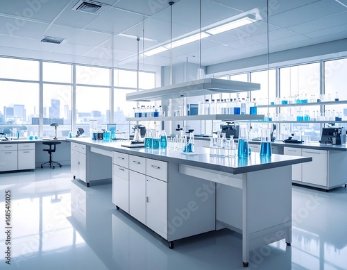 Empty Laboratory Interior