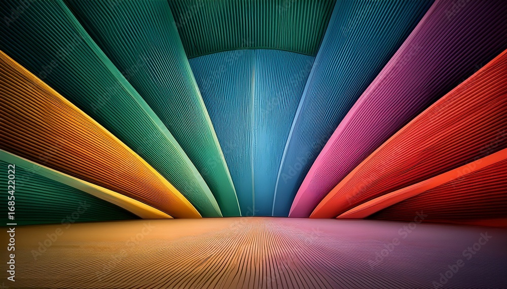 custom made wallpaper toronto digitalcolorful stage background with copy space backdrop scenery with different colors making a multicolor and bright modern stage mockup