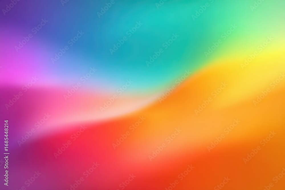 Obraz premium Smooth gradient from purple to yellow with blurred effect. Use as a background for presentation, website, and graphic designs.