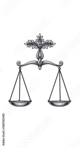 Symbolic representation of justice and fairness advocating for equity and impartiality in legal systems and societal judgements