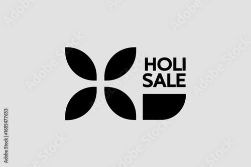 holi festival retail shopping banner template design for sale discount deals and offer background with colorful holi festival gulal and text holi sale