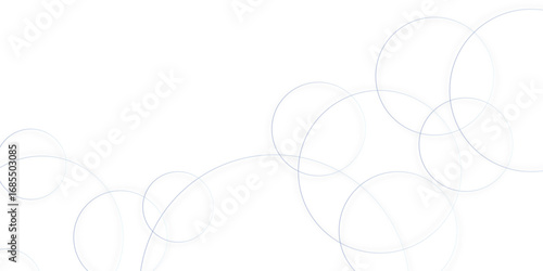 Abstract connecting and circles. Modern design background for report and project presentation template. Vector plexus circles for global communication background. use for banner, poster, wallpaper