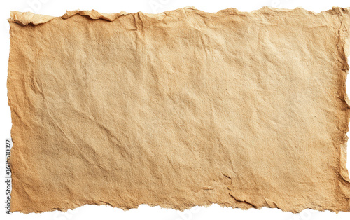 Aged parchment paper, textured surface