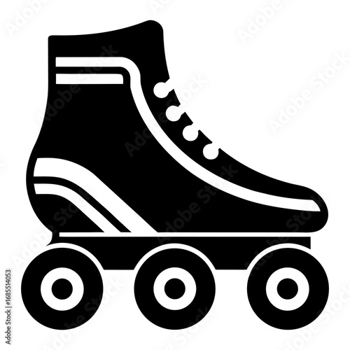 roller skates isolated on white background