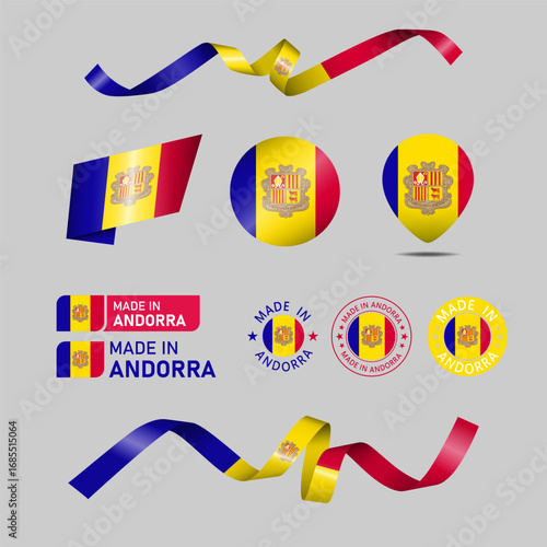 andorra flags mega set