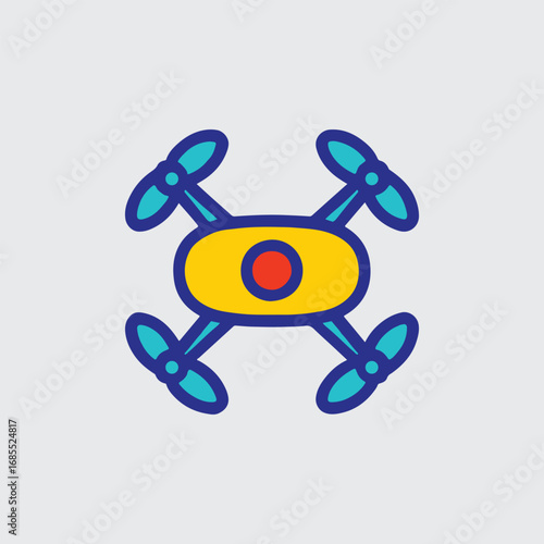 atom icon isolated on white