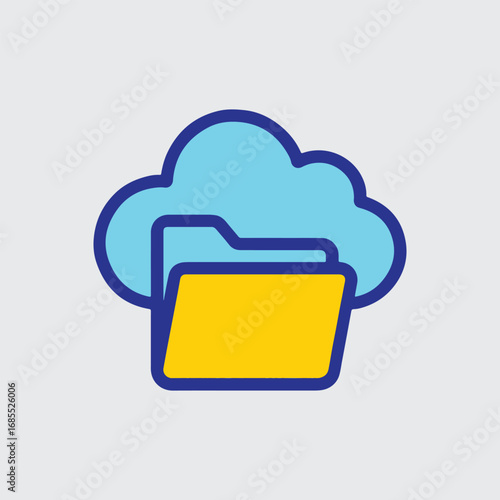 cloud computing folder icon
