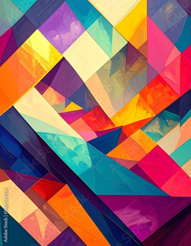 Geometric Abstract Pattern Design.