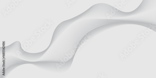 Abstract vector background with black wavy lines. EPS10