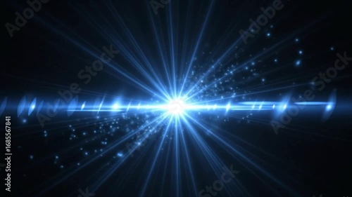 Shooting star transparent lens flare effect captures celestial wonder. Perfect for digital design, space themed projects, and magical compositions.