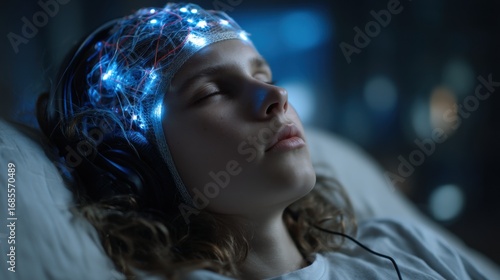 EEG waves monitored during a cognitive task in smart lab conditions
