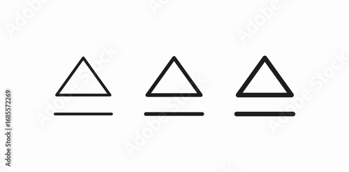 media eject disk icon sign vector