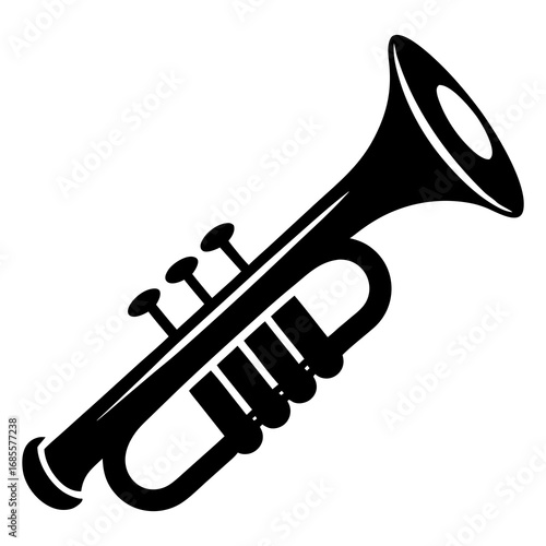 trumpet vector illustration