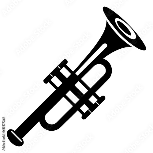 trumpet vector illustration