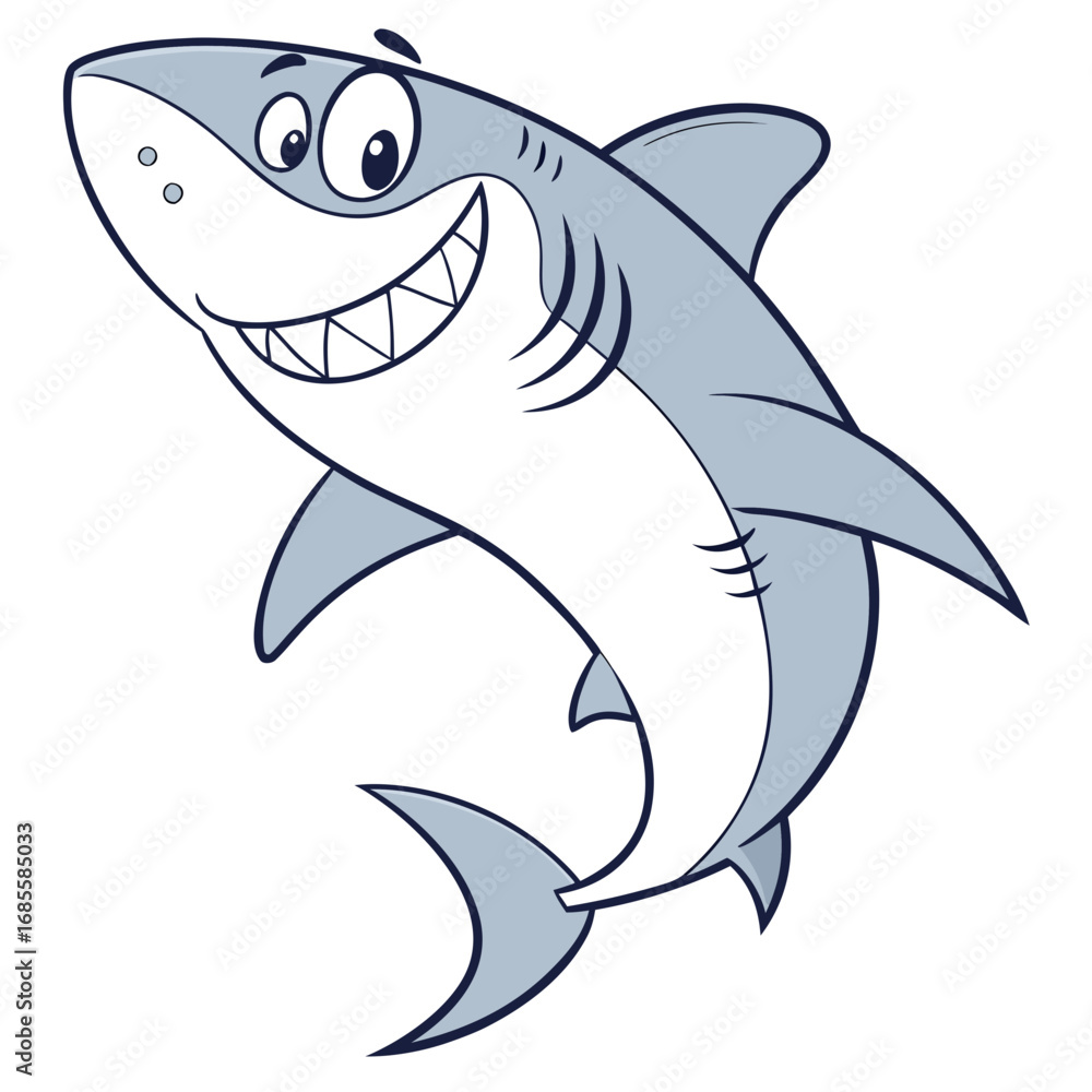 Fototapeta premium vector illustration of fish