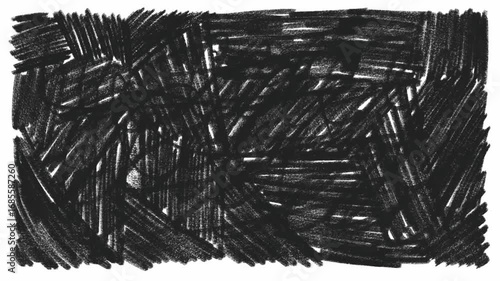 Pencil or chalk streaks on white and black background set, charcoal grunge scribble drawing texture background animation for backdrop or overlay HD