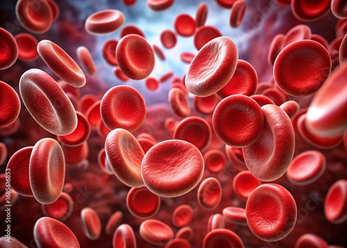 Red blood cells in motion