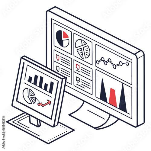 Analyze insightful business dashboards with stunning data visualization for powerful strategic decisions