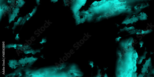  Abstract green smoke levitation with lighting, Atmospheric and mystic green smoke background. Background with a paper texture. orange background with faint texture. 