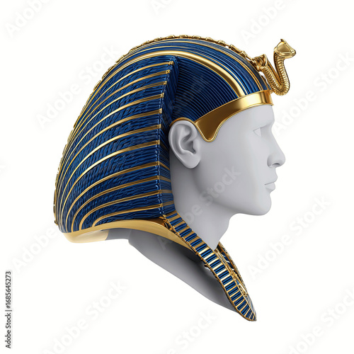 Profile of a Mannequin Wearing a Pharaoh's