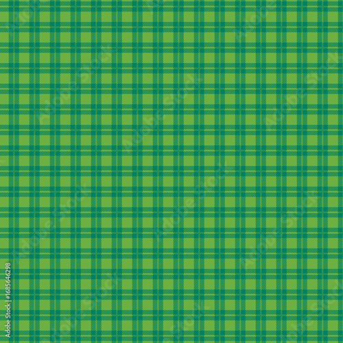 Green plaid pattern for a fresh and natural feel