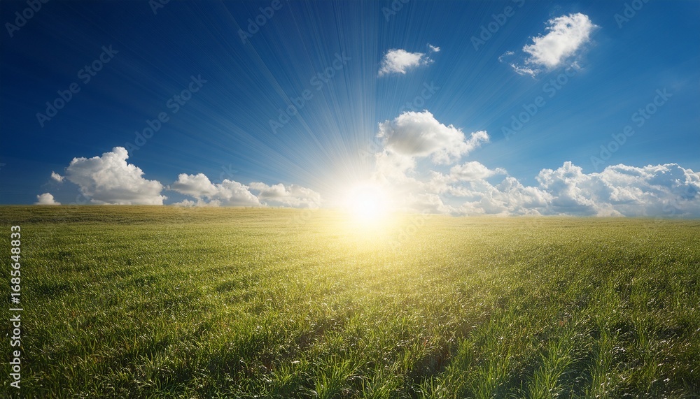 Obraz premium sunlight and blue sky