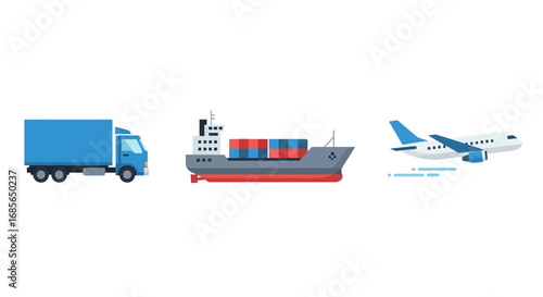 Transportation Exploring Various Modes of Freight Delivery for International and Domestic Logistics