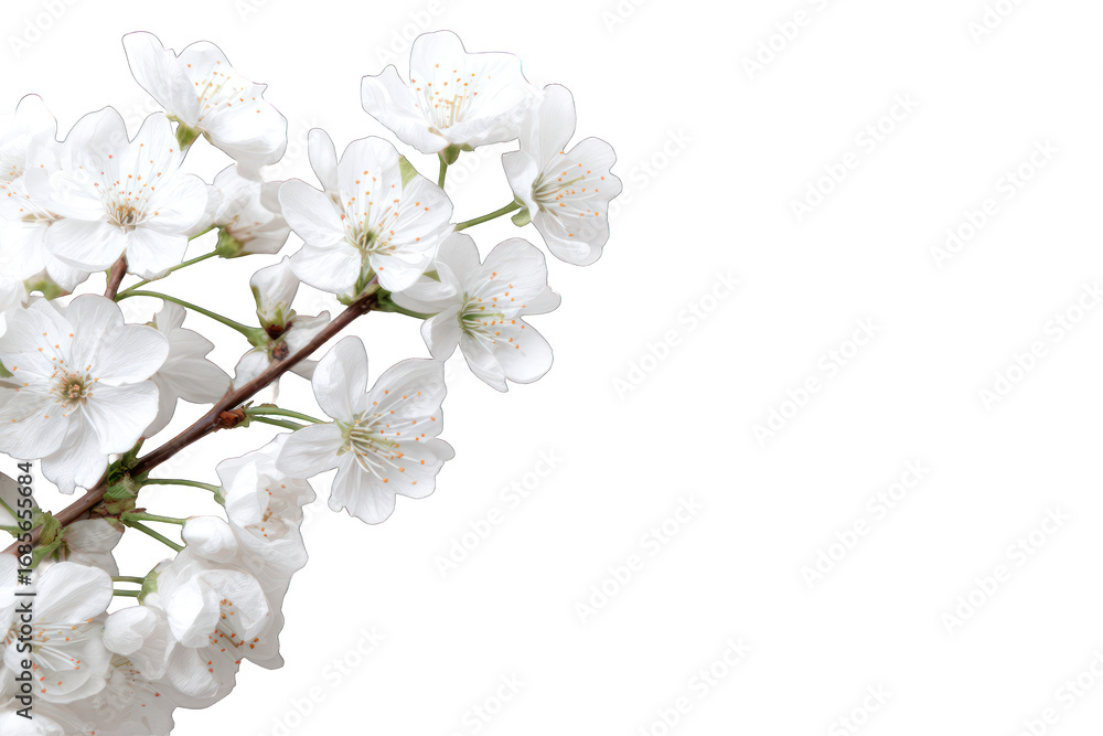 Fototapeta premium Spring blossoms on a branch