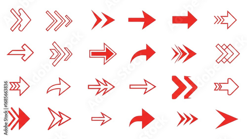 Red Arrow Set | Up, Down, Left, and Right Direction Vector Icons Free Download Red Arrow Set | Up, Down, Left, and Right Direction Vector Icons - GFXLoad
