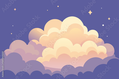 dreamy clouds  ethereal glow  magical product  