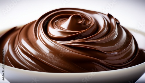 rich and smooth chocolate swirls capture the essence of decadence and delight generative ai