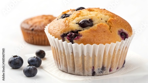 Blueberry Muffin in Paper L...