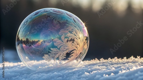 Frozen Bubble Iridescent Sp...