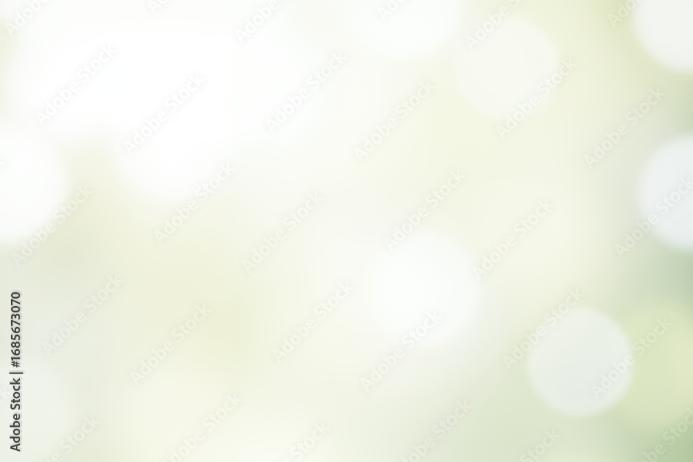 Obraz premium Soft Green Bokeh Background