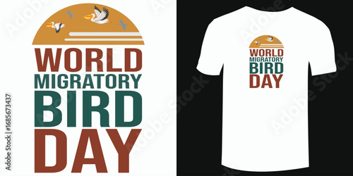 World Migratory Bird Day 2025 T-Shirt
