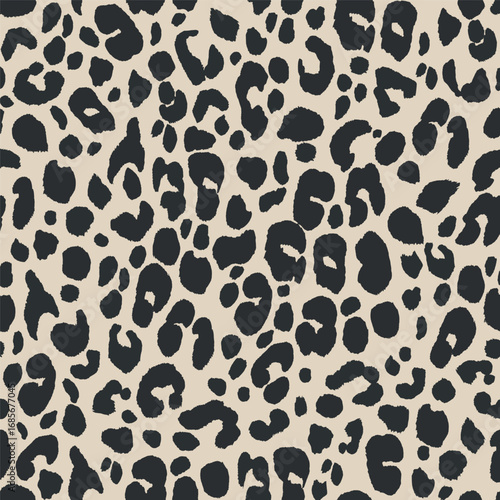 Seamless leopard pattern, jaguar texture, animal print, textile African animal texture.