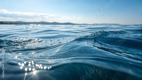 Ocean Waves Underwater Pers...