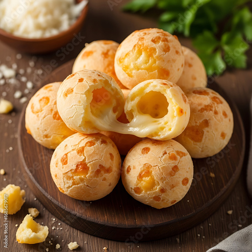 Pão de queijo (Brazilian cheese bread)