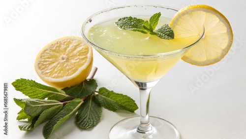 Refreshing Lemon Mint Marti...