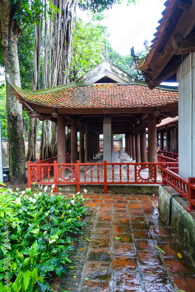 Naklejka premium Temple of Literature Hanoi 3